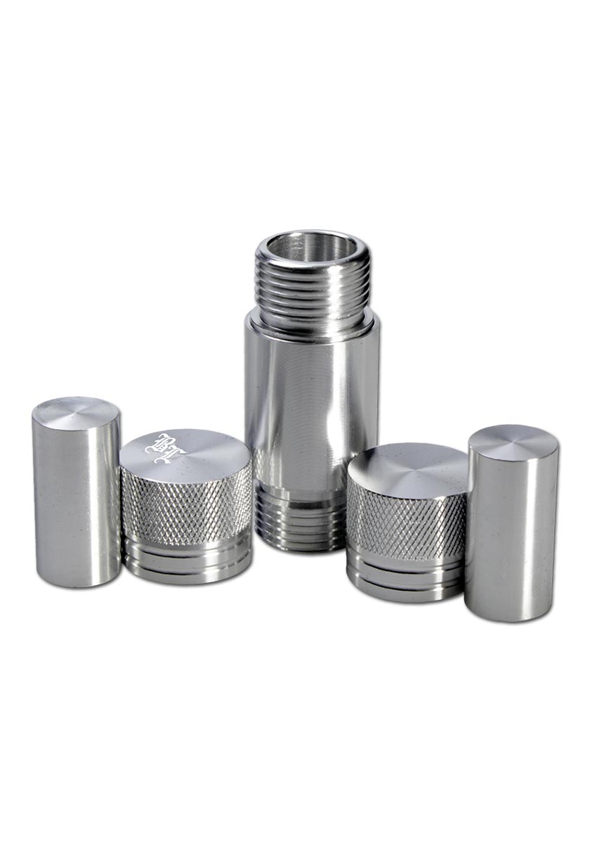 BL Pollenpresse Groe M silber Details